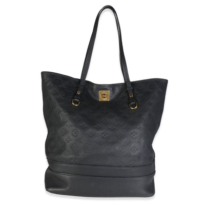 Louis Vuitton Black Monogram Citadine GM Handbag id