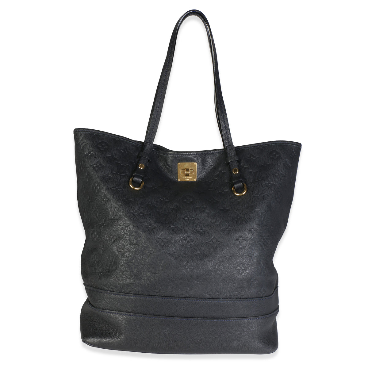 Louis Vuitton Black Monogram Citadine GM Handbag id