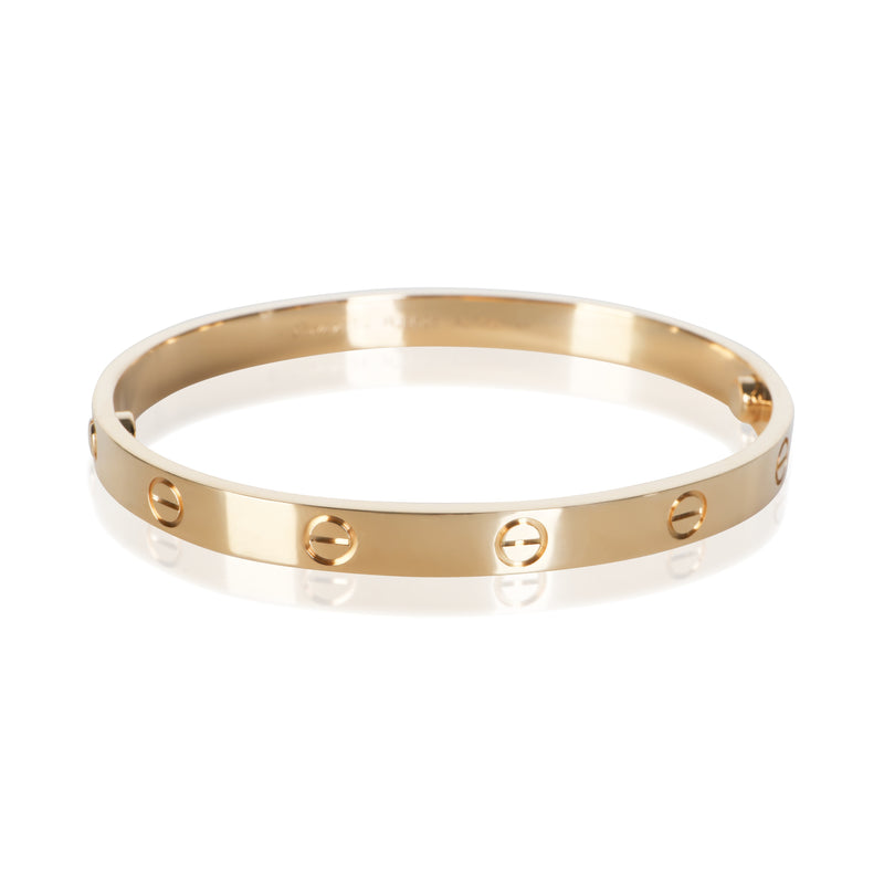 Cartier Yellow Gold Love Bracelet fv