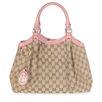 Gucci Pink Monogram Canvas Medium Sukey Tote Handbag id