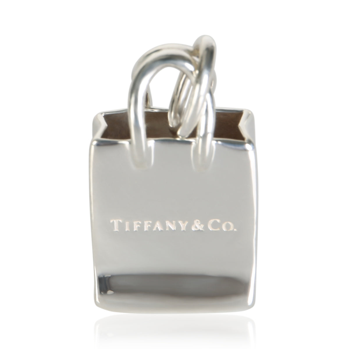 Tiffany & Co. Sterling Silver Shopping Bag Charm 2