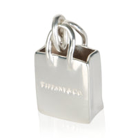 Tiffany & Co. Sterling Silver Shopping Bag Charm fv