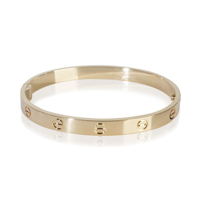 Cartier Yellow Gold Love Bracelet fv