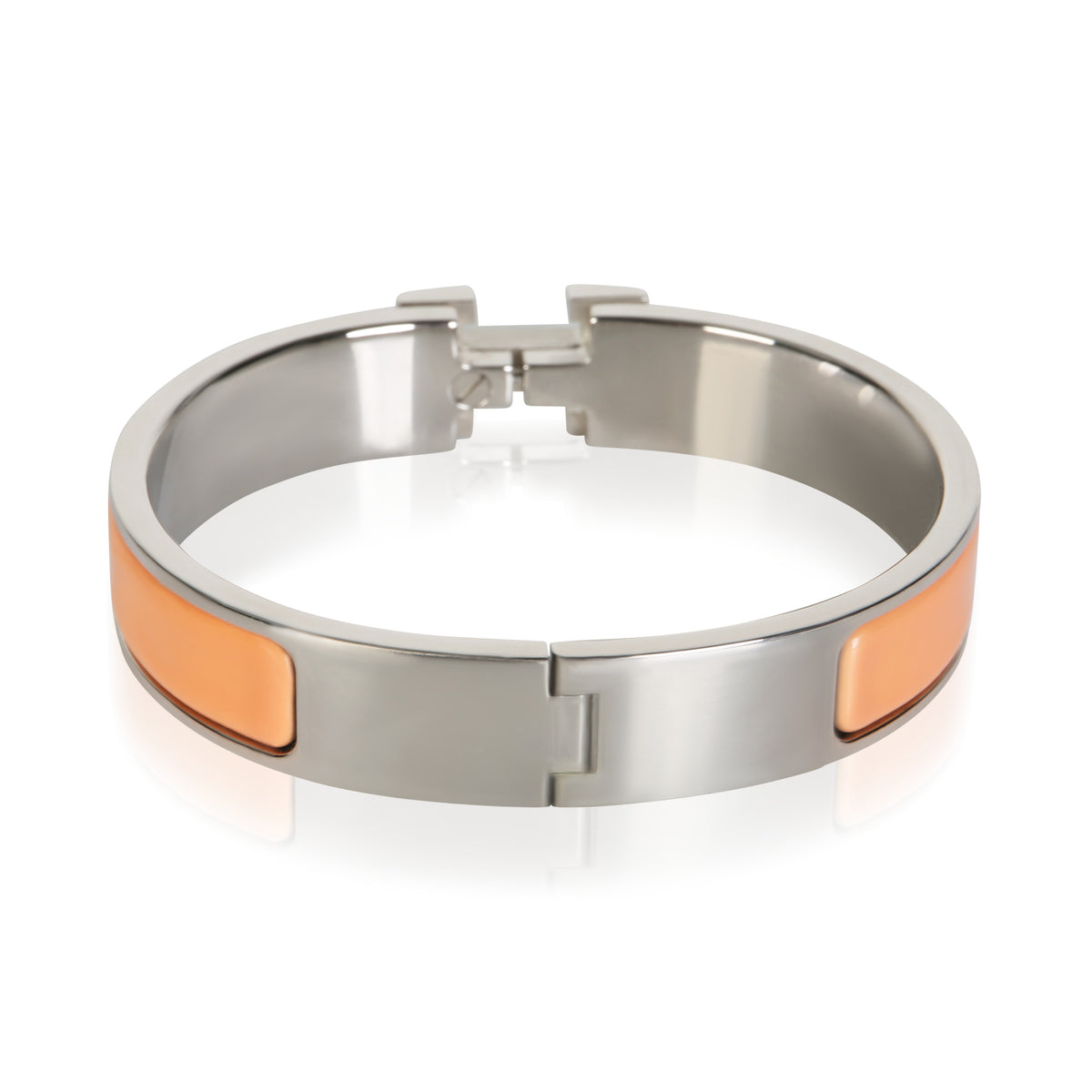 Hermès Clic H In Orange Mandarin Bracelet 3
