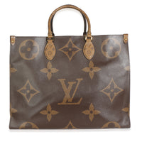Louis Vuitton Reverse Monogram Canvas Onthego GM Handbag id