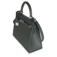 Hermès Vert Mangrove Epsom Sellier Kelly 25 PHW Handbag 2