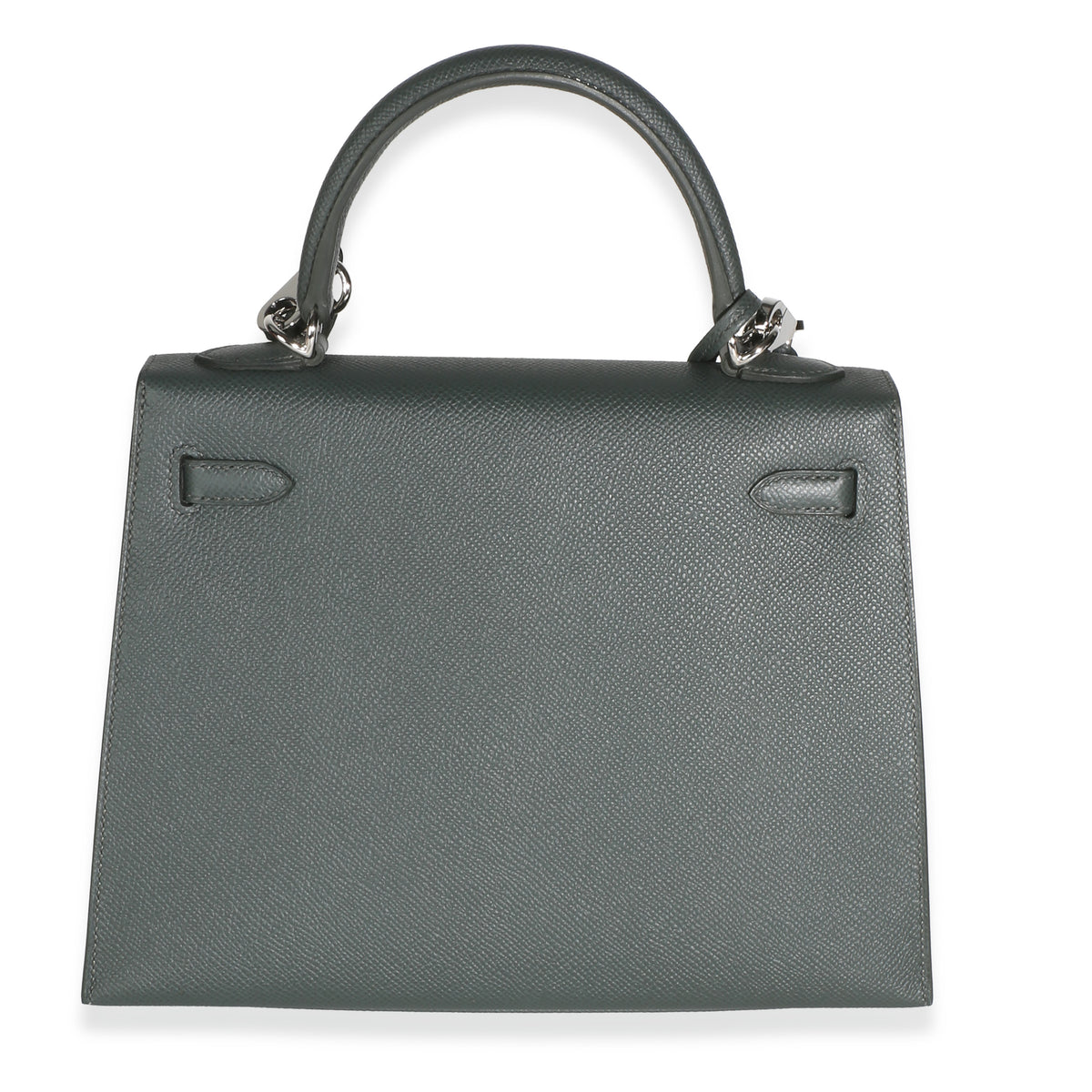Hermès Vert Mangrove Epsom Sellier Kelly 25 PHW Handbag 4