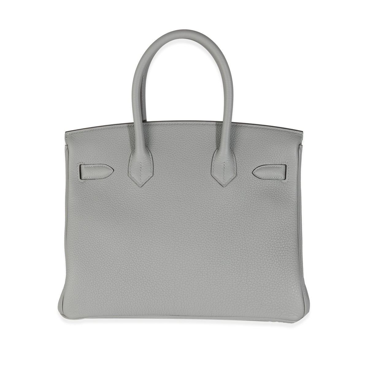 Hermès Gris Meyer Togo Birkin 30 PHW Handbag bv