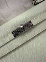 Hermès Vert Fizz Epsom Sellier Kelly 25 PHW Handbag ad3