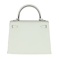 Hermès Vert Fizz Epsom Sellier Kelly 25 PHW Handbag pv