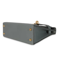 Hermès Vert Amande Epsom Mini Kelly 20 II GHW Handbag clasp