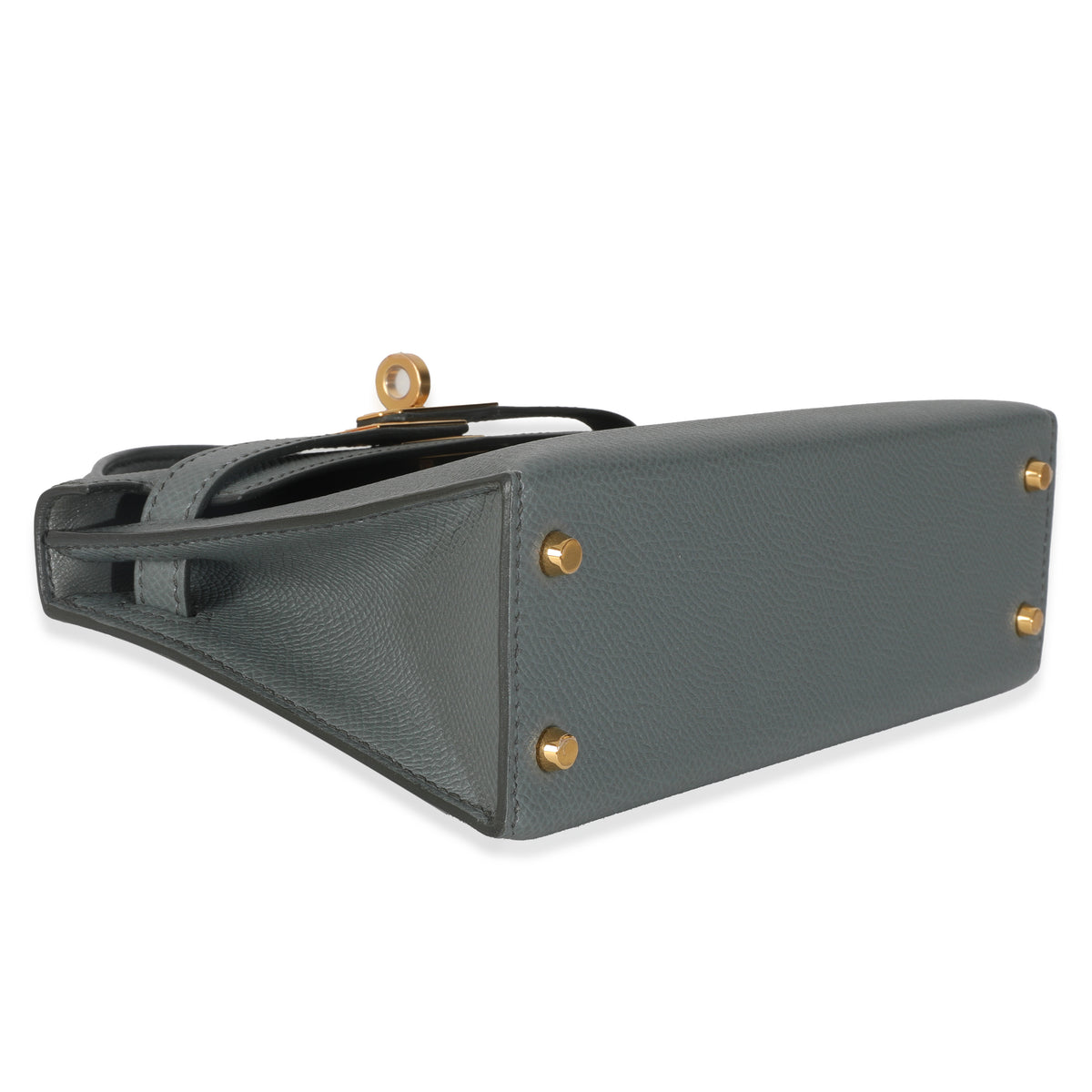Hermès Vert Amande Epsom Mini Kelly 20 II GHW Handbag av