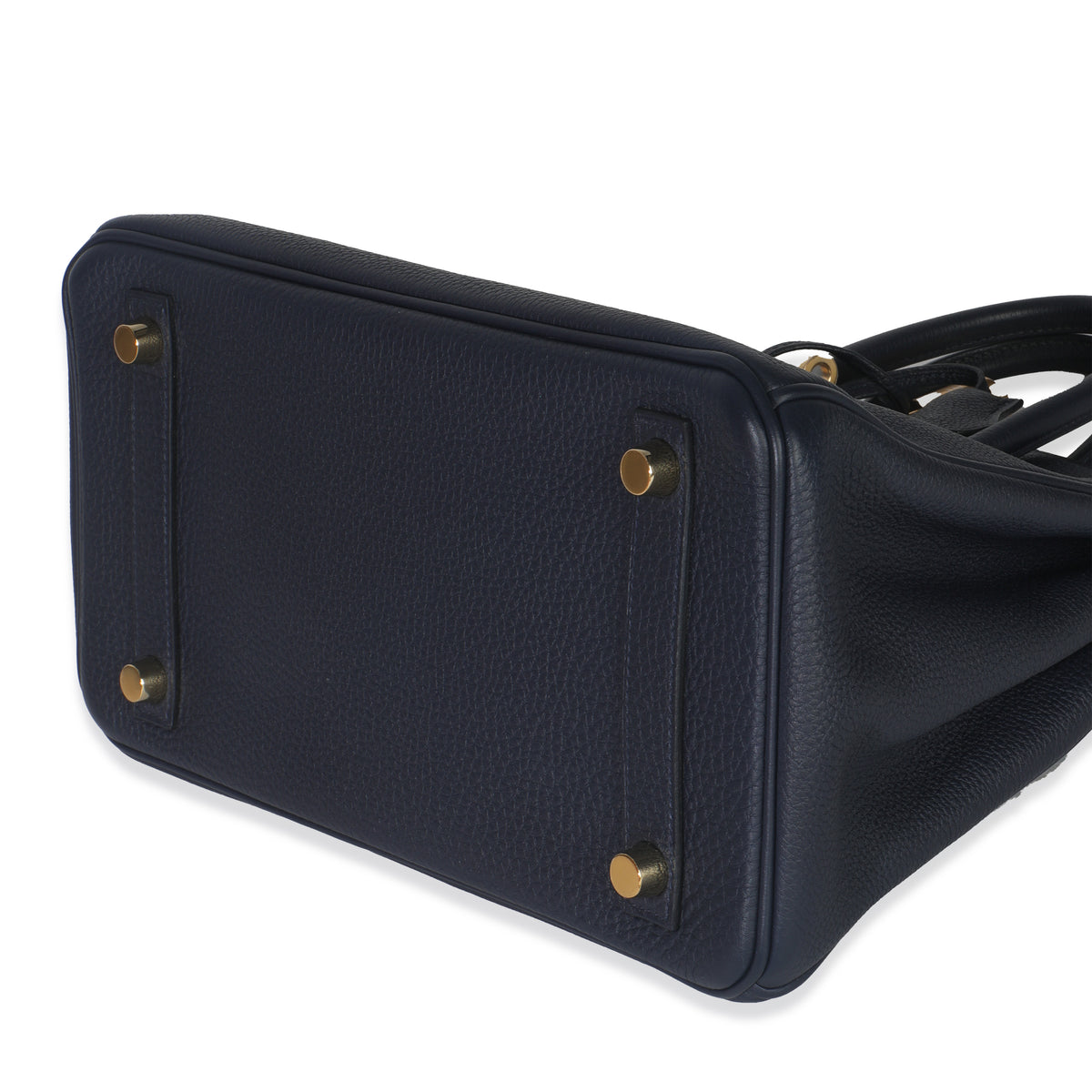 Hermès Bleu Nuit Togo Birkin 25 GHW Handbag box