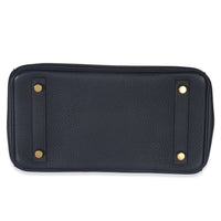 Hermès Bleu Nuit Togo Birkin 25 GHW Handbag stamp