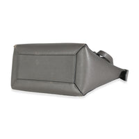 Celine Grey Grained Calfskin Micro Belt Bag Handbag box