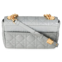 Christian Dior Blue Supple Calfskin Small Caro Chain Bag Handbag bv