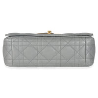 Christian Dior Blue Supple Calfskin Small Caro Chain Bag Handbag stamp