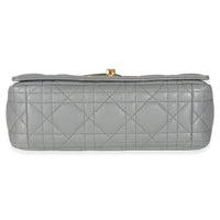 Christian Dior Blue Supple Calfskin Small Caro Chain Bag Handbag stamp