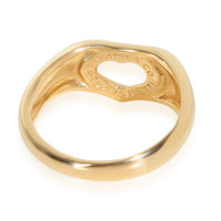 Tiffany & Co. Yellow Gold  Elsa Peretti Vintage Open Heart Ring bv