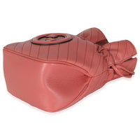 Gucci Pink Calfskin Blondie Bucket Bag Handbag box