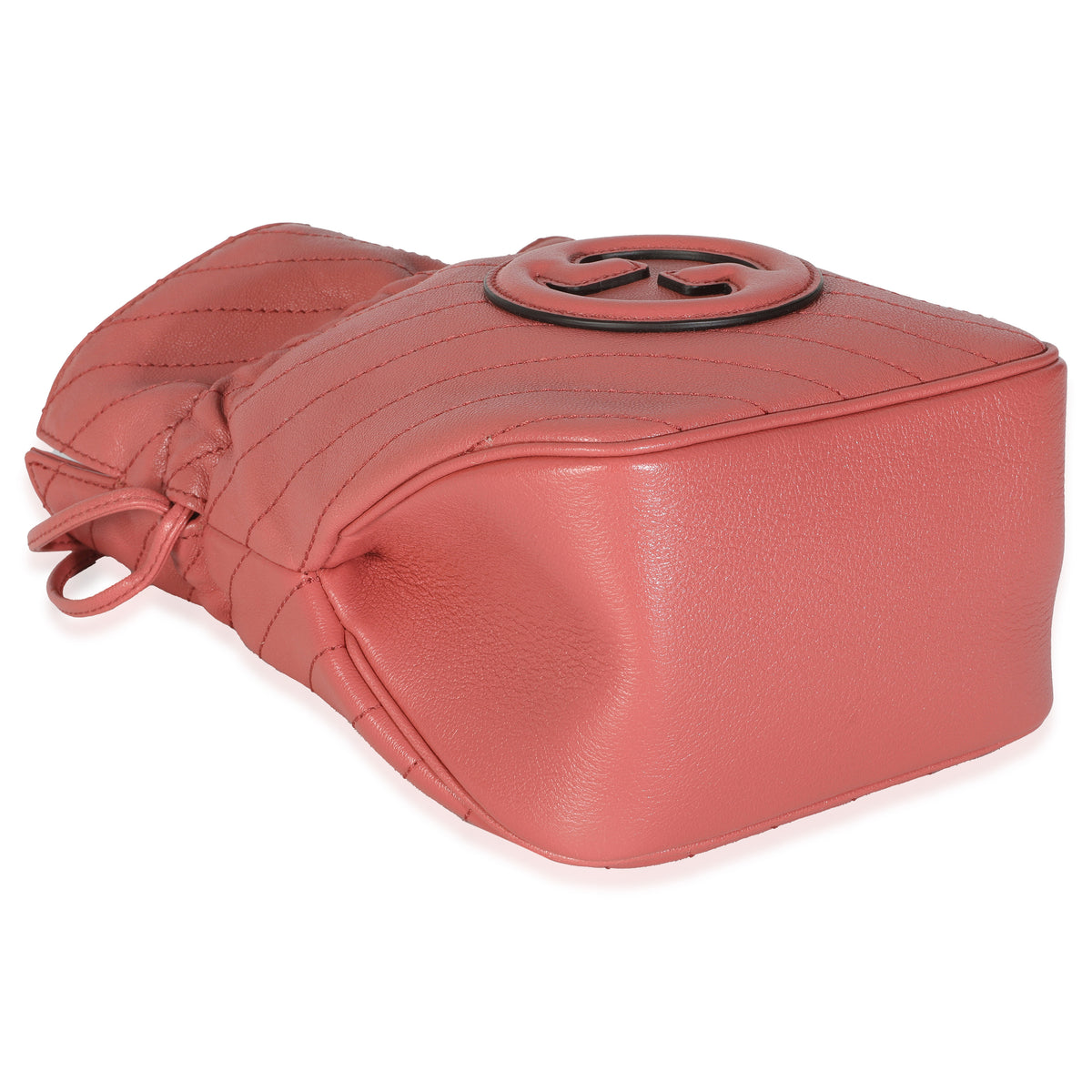 Gucci Pink Calfskin Blondie Bucket Bag Handbag clasp