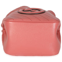 Gucci Pink Calfskin Blondie Bucket Bag Handbag stamp