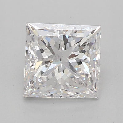 GIA Certified 0.82 Ct Princess cut E I1 Loose Diamond