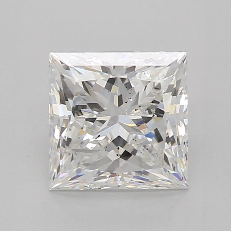 GIA Certified 1.07 Ct Princess cut F I1 Loose Diamond