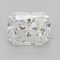 Certified 0.63 Ct Radiant cut F SI1 Loose Diamond