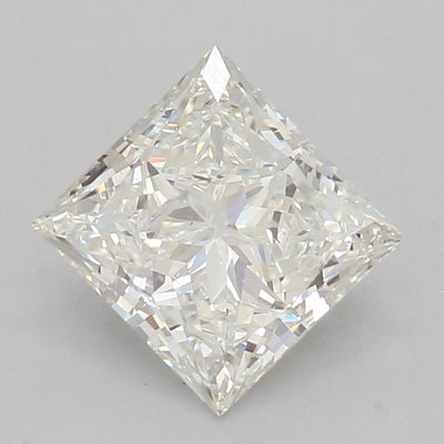 GIA Certified 1.00 Ct Princess cut I I1 Loose Diamond