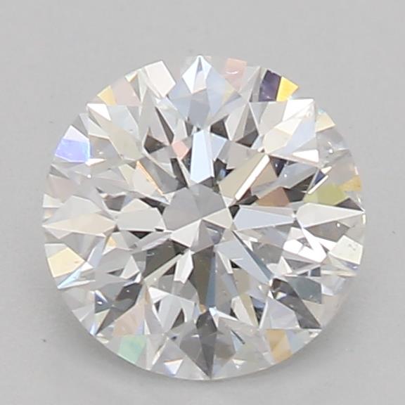 GIA Certified 0.63 Ct Round cut D SI2 Loose Diamond