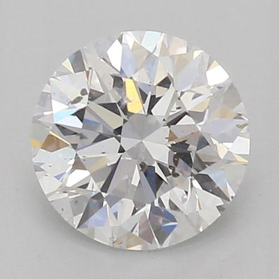 GIA Certified 0.90 Ct Round cut D SI2 Loose Diamond