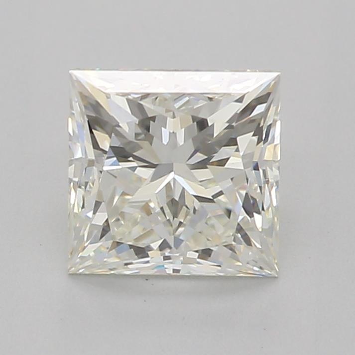 Certified 1.02 Ct Princess cut K VVS2 Loose Diamond