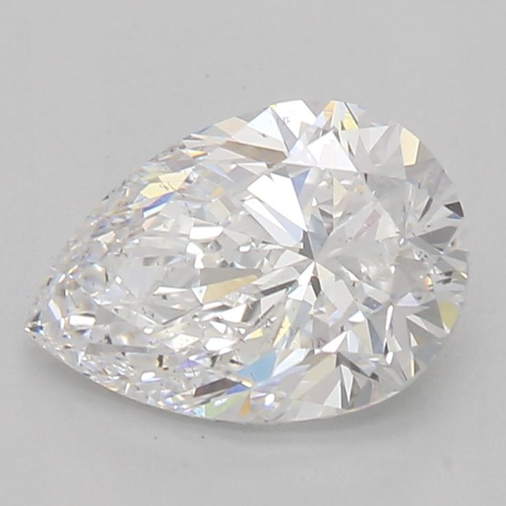 GIA Certified 1.00 Ct Pear cut D SI1 Loose Diamond