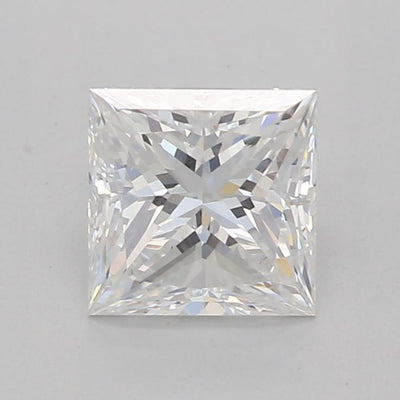 GIA Certified 0.88 Ct Princess cut D VS2 Loose Diamond