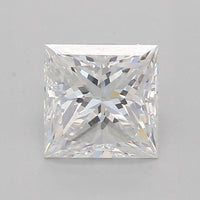 GIA Certified 0.88 Ct Princess cut D VS2 Loose Diamond