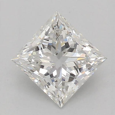 GIA Certified 0.59 Ct Princess cut G SI2 Loose Diamond