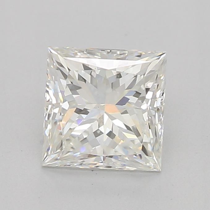 GIA Certified 0.63 Ct Princess cut I SI1 Loose Diamond