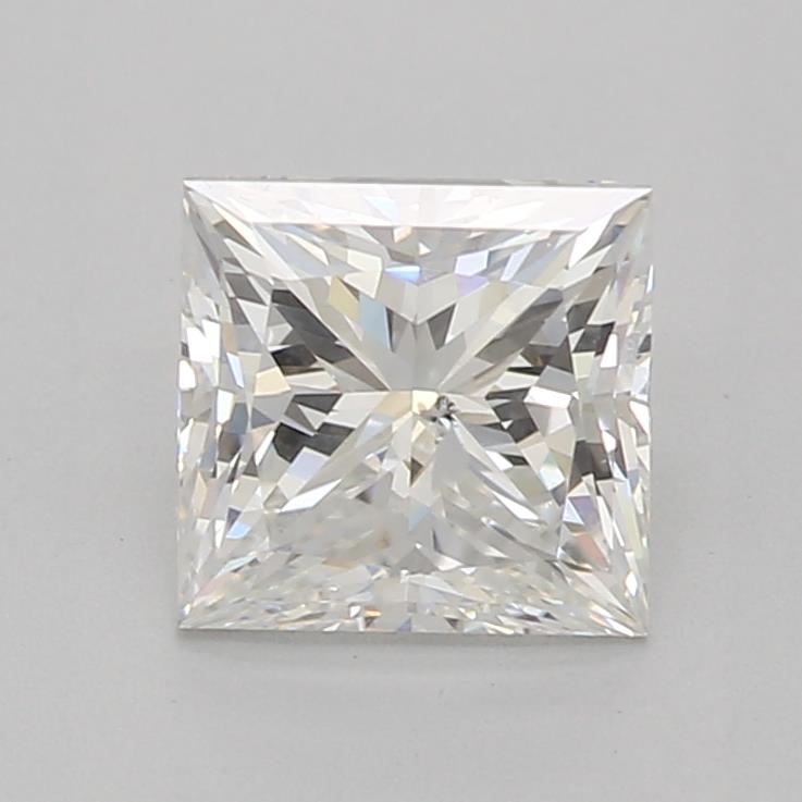 GIA Certified 1.00 Ct Princess cut H I1 Loose Diamond