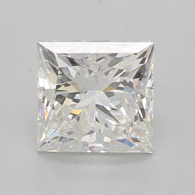 GIA Certified 0.90 Ct Princess cut H SI2 Loose Diamond