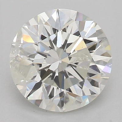 Certified 1.27 Ct Round cut Y1 I2 Loose Diamond