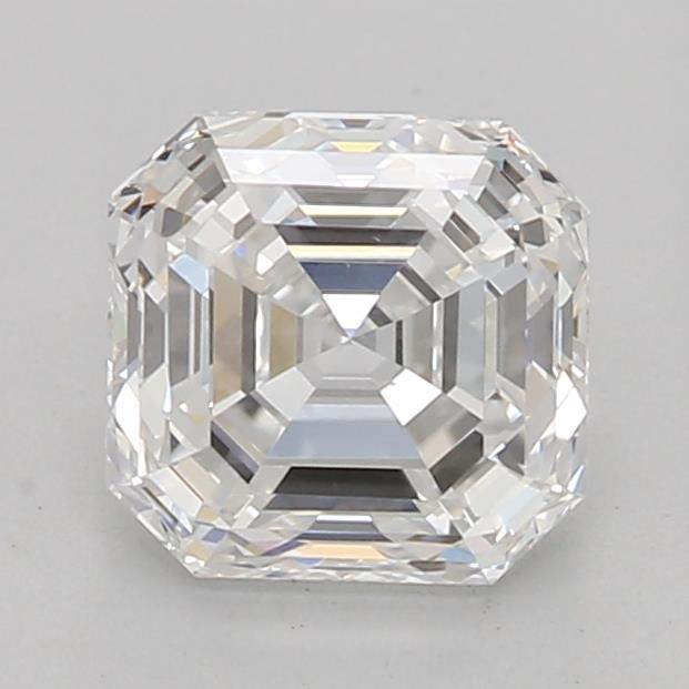 GIA Certified Ct Square Emerald cut F VS2 Loose Diamond