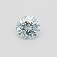 GIA Certified 0.11 Ct Round Cut Fancy Green-Blue Loose Diamond