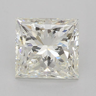 Certified 1.35 Ct Princess cut J VS2 Loose Diamond