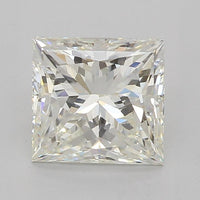 Certified 1.35 Ct Princess cut J VS2 Loose Diamond