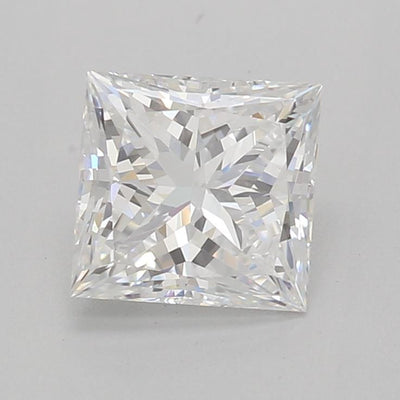 Certified 0.90 Ct Square Modified Brilliant cut D VS1 Loose Diamond