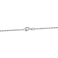 Robert Manse BRAND NEW Created Sapphire Pendant in Sterling Silver with Chain 14mm clasp