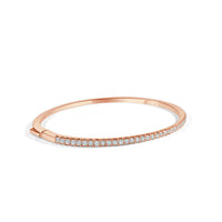 myGemma Diamond Bangle in 14KT Rose Gold 1.00 ctw sv