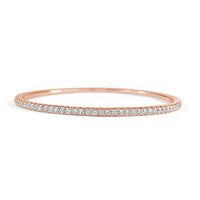 myGemma Diamond Bangle in 14KT Rose Gold 1.00 ctw fv
