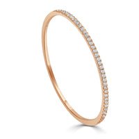 myGemma Diamond Bangle in 14KT Rose Gold 1.00 ctw pv